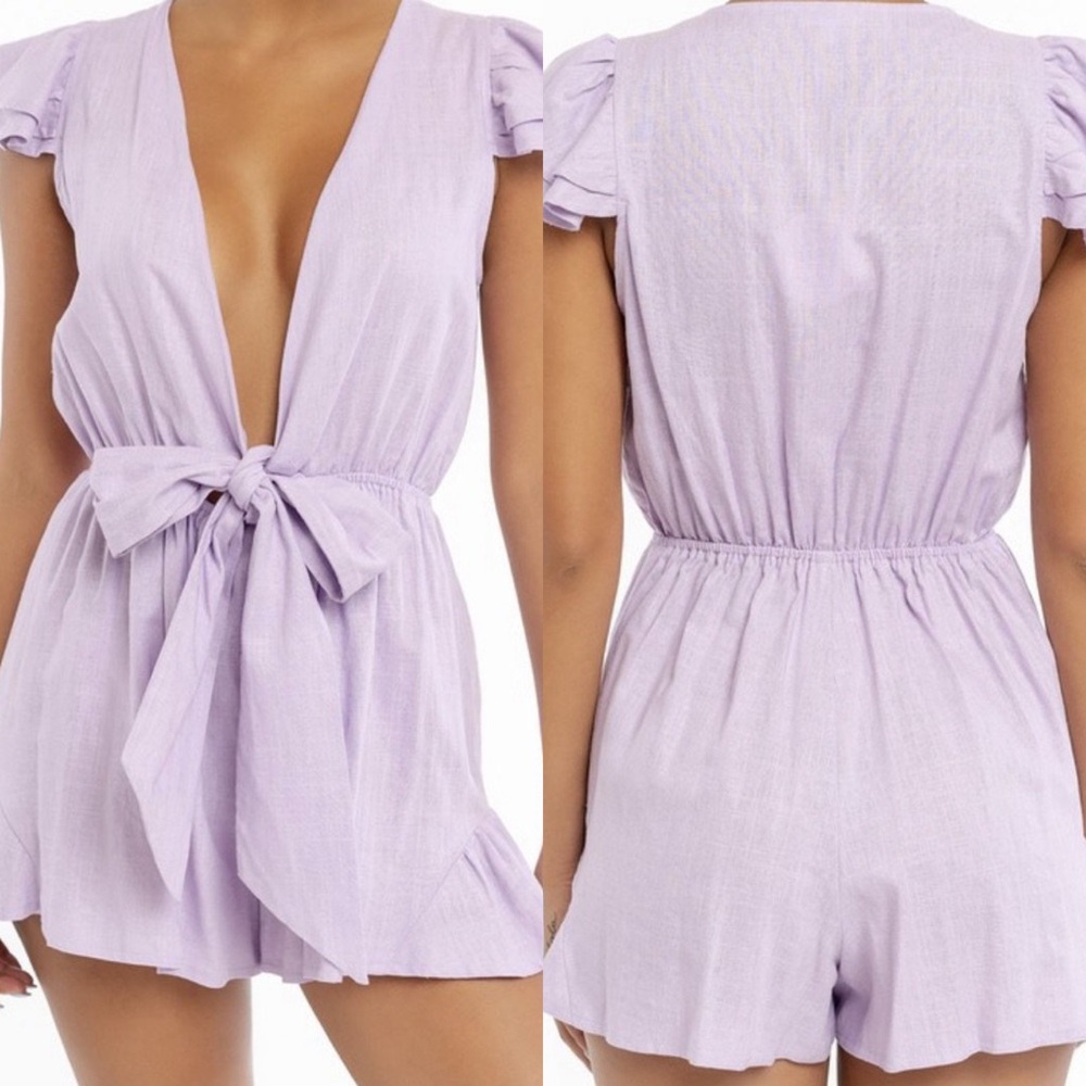 ‘Tameless’ Front Tie Romper